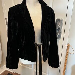 Dress barn black blazer, size large